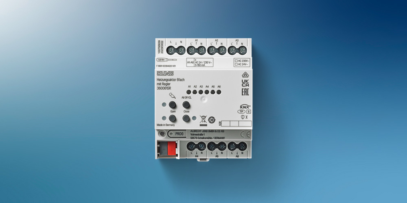 KNX Heizungsaktor 6-fach bei Linzmeier e.K. in Aub